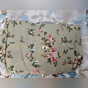Farmhouse is my style purse tote shoulder bag green floral